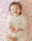 DANA SMALL DESIGNS Otomi Baby Quilt Rosie Pink