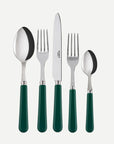 SABRE Pop Unis Green 5 Piece Setting