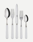 SABRE Pop Unis White 5 Piece Setting