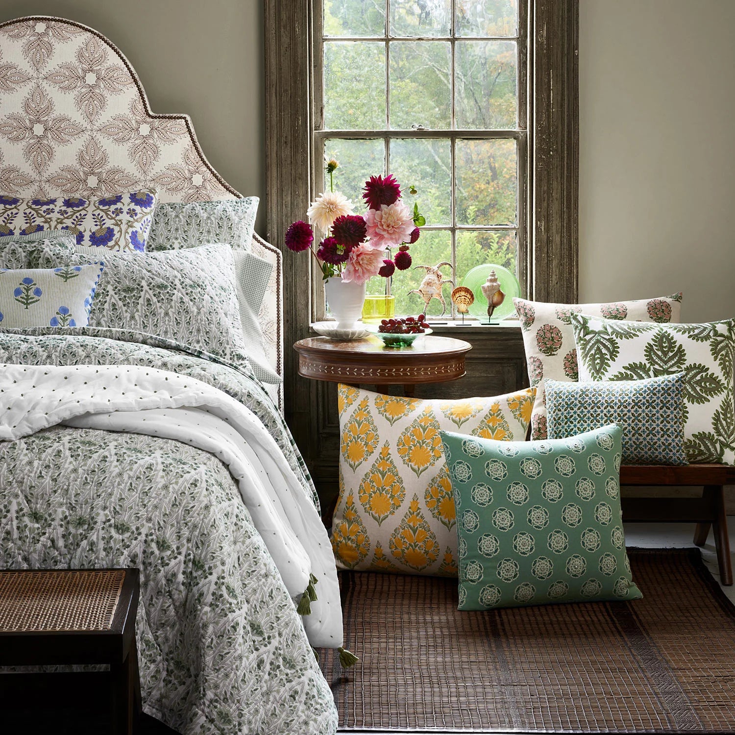 JOHN ROBSHAW Janna Pillow Green
