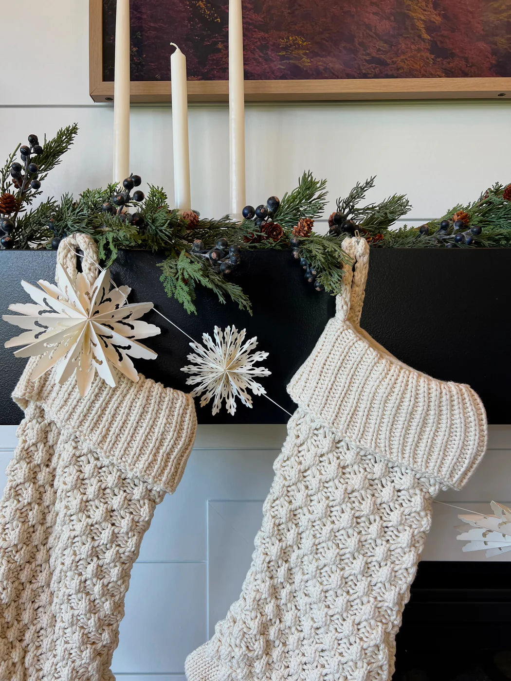 Snowflake Garland 72"