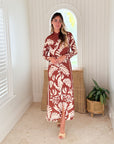 WALKER & WADE Mandarin Duster Moroccan Morning