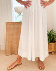 OLIPHANT Ava Dress Tisbury White