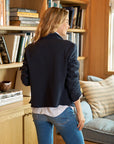 FRANK & EILEEN Mini Belfast Crop Peacoat British Royal Navy