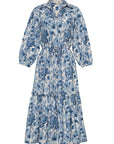 CARA CARA Hutton Dress Berries Egret
