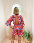 FINAL SALE FEATHER & FIND Kaiema Playsuit Dreamtime