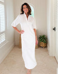 FRANK & EILEEN Emma Dress White