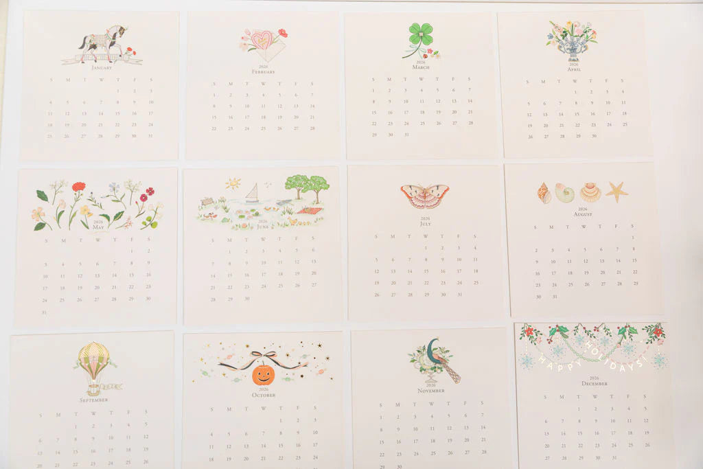 Karen Adams 2026 Classic Calendar Refill