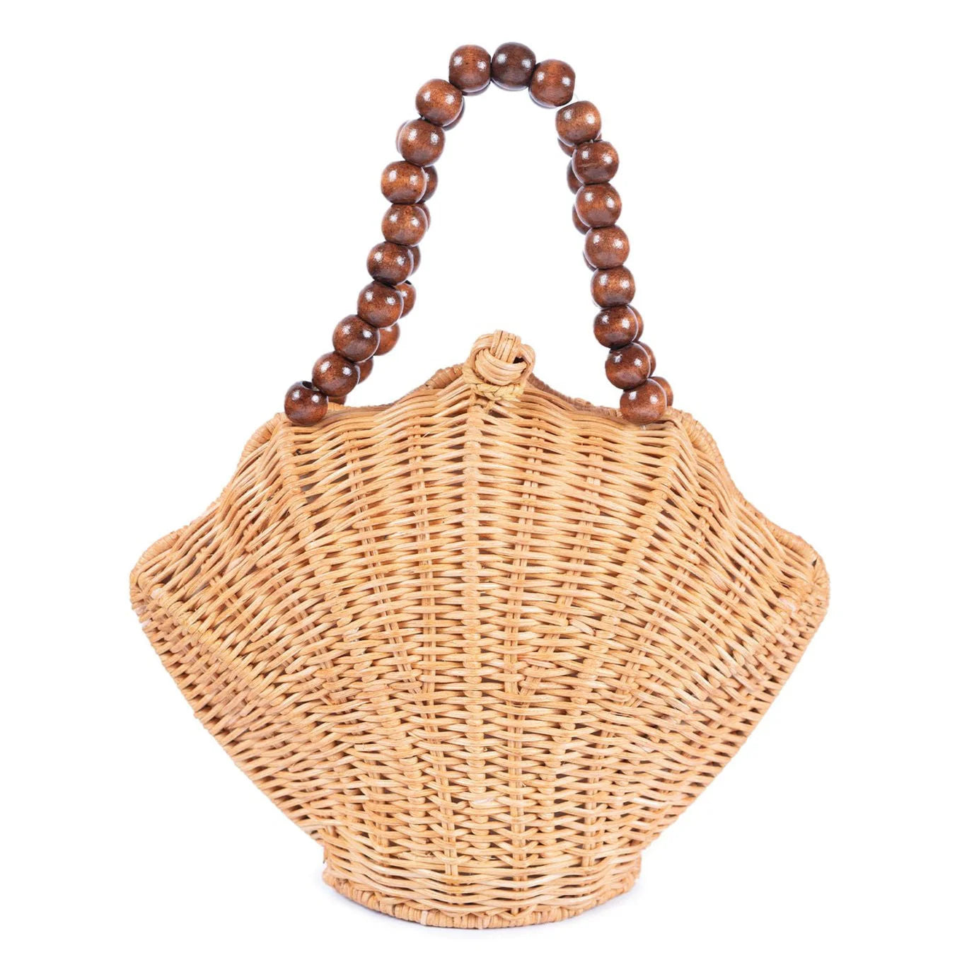 Shelly Woodbead Bag Natural