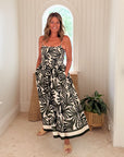 CARA CARA Carmen Dress Catalina Olive