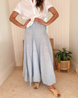 LLEA BLUE Zoey Skirt Chambray