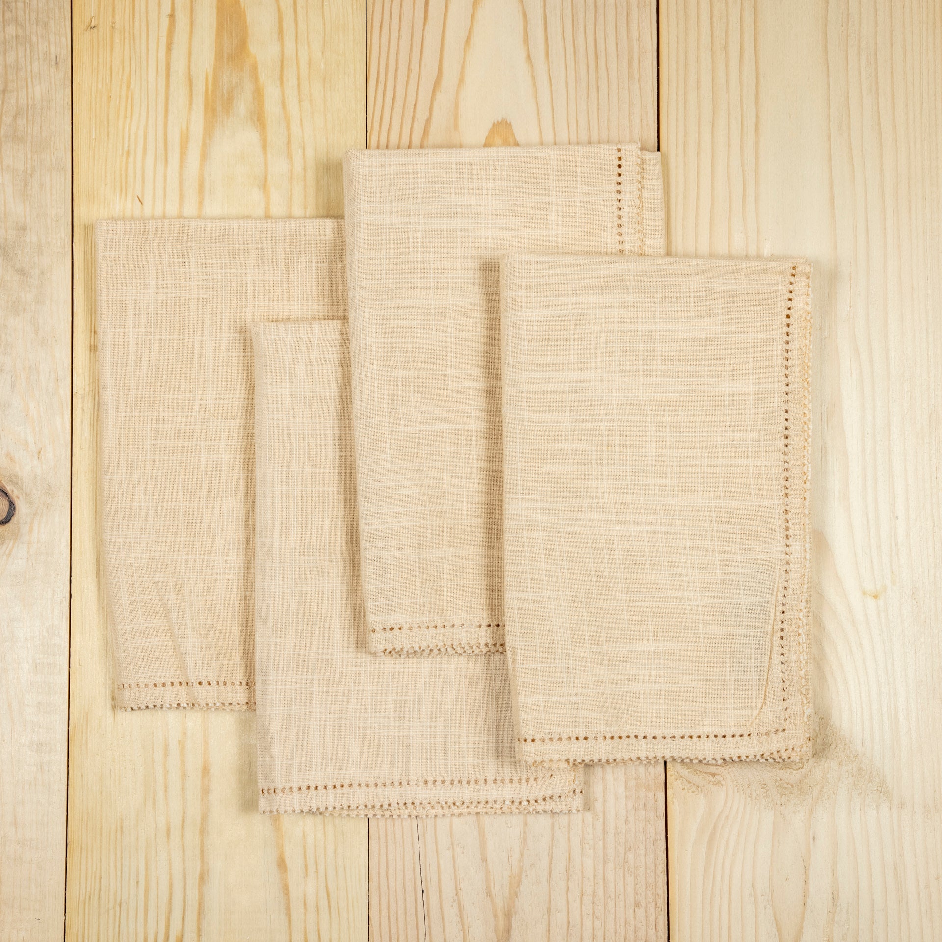 Hudson Napkins Bisque- Set/4