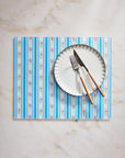 FINAL SALE Mabel Vintage Stripe Placemat- Set/4