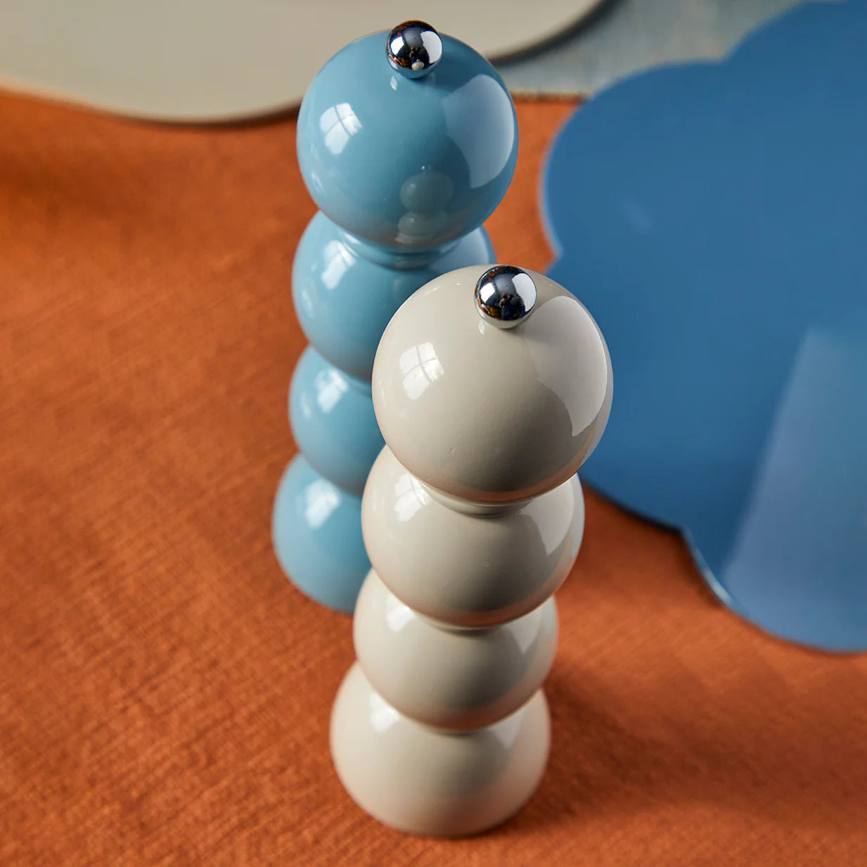 ADDISON ROSS Bobbin Salt & Pepper Mill Cappucino