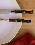 SABRE Panda Dark Bamboo 5 Piece Setting