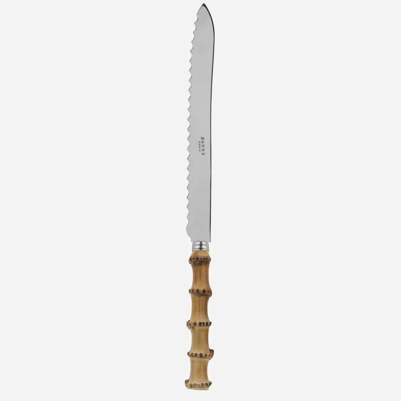SABRE Panda Bread Knife Light Bamboo