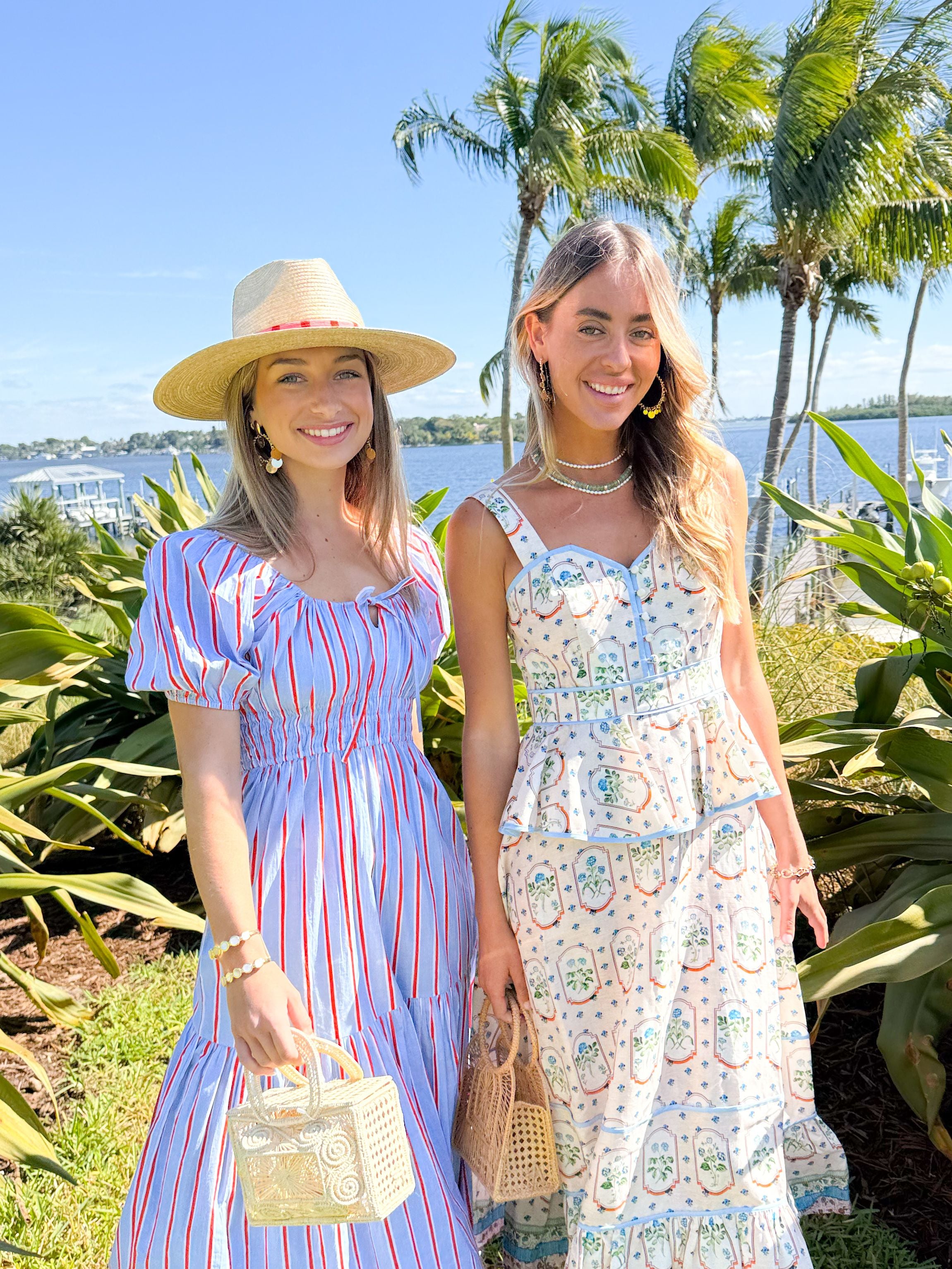 PINK CITY PRINTS Katie Dress Poets Stripe