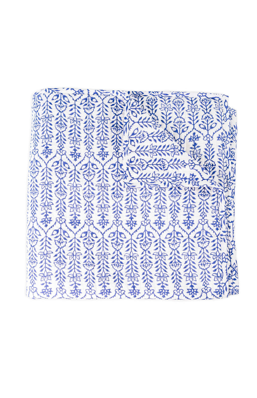 DANA SMALL DESIGNS Quilt Flower Row Marine