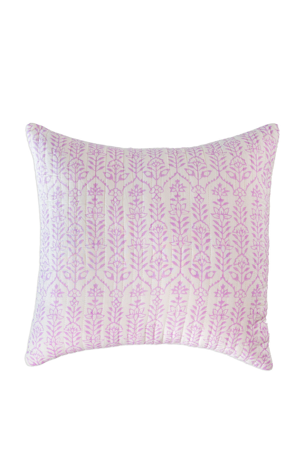 DANA SMALL DESIGNS Throw Pillow Flower Row Lilac