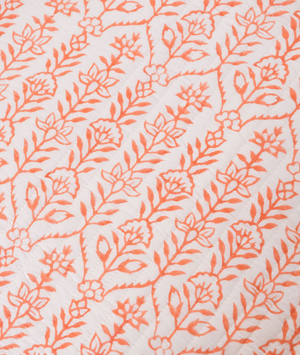 DANA SMALL DESIGNS Quilt Flower Row Tangerine