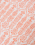 DANA SMALL DESIGNS Flower Row Quilt Tangerine