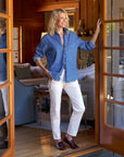 FINAL SALE FRANK & EILEEN Blackrock Utility Pant Chalk