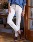 FINAL SALE FRANK & EILEEN Blackrock Utility Pant Chalk