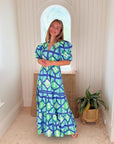 SHERIDAN FRENCH Margot Dress Navy Picnic