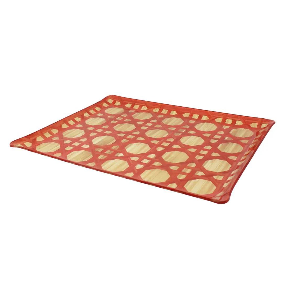 Versailles Serving Tray Coral