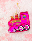 Hot Mess Express-Train Glass Ornament