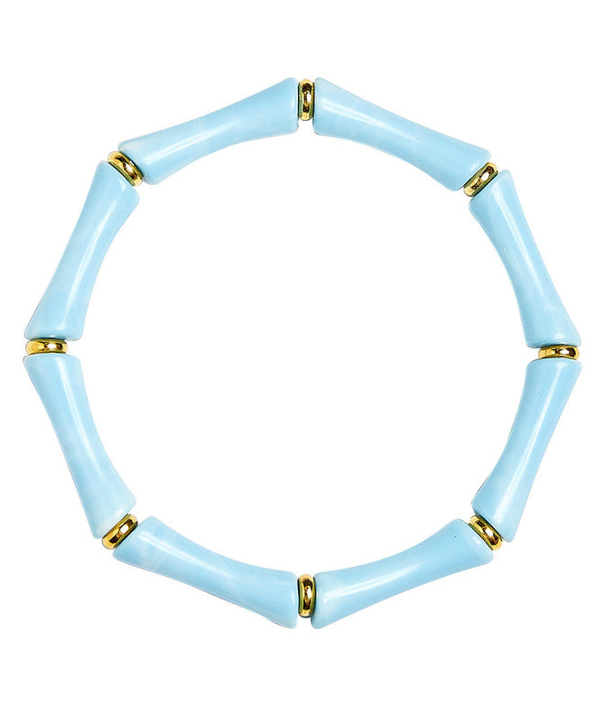LISI LERCH Lucy Bamboo Bracelet Carolina Blue