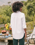 FRANK & EILEEN Joedy Button Up Shirt White Superluxe