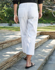 FINAL SALE FRANK & EILEEN Kinsale White Linen