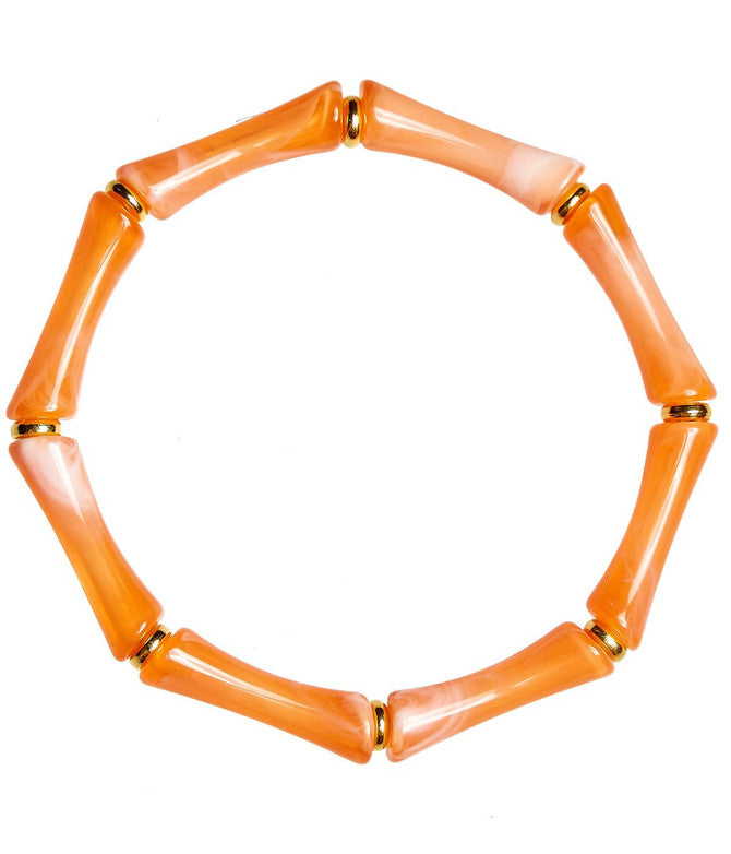 LISI LERCH Lucy Bamboo Bracelet Orange