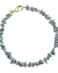 JANE WIN Labradorite Natural Beaded Necklace