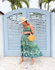 CARA CARA Carmen Dress Samara Green