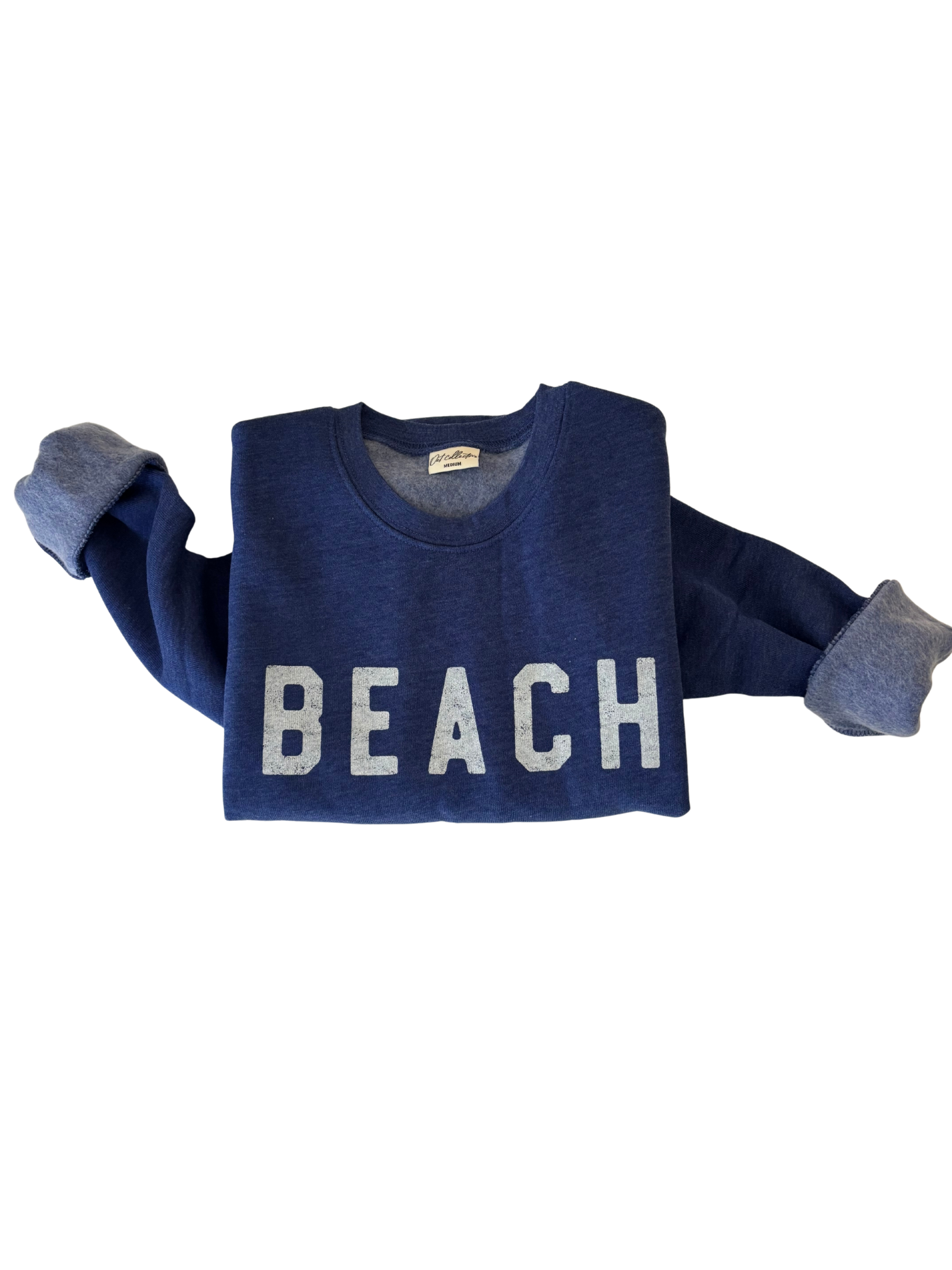 Beach Sweatshirt Heather Royal