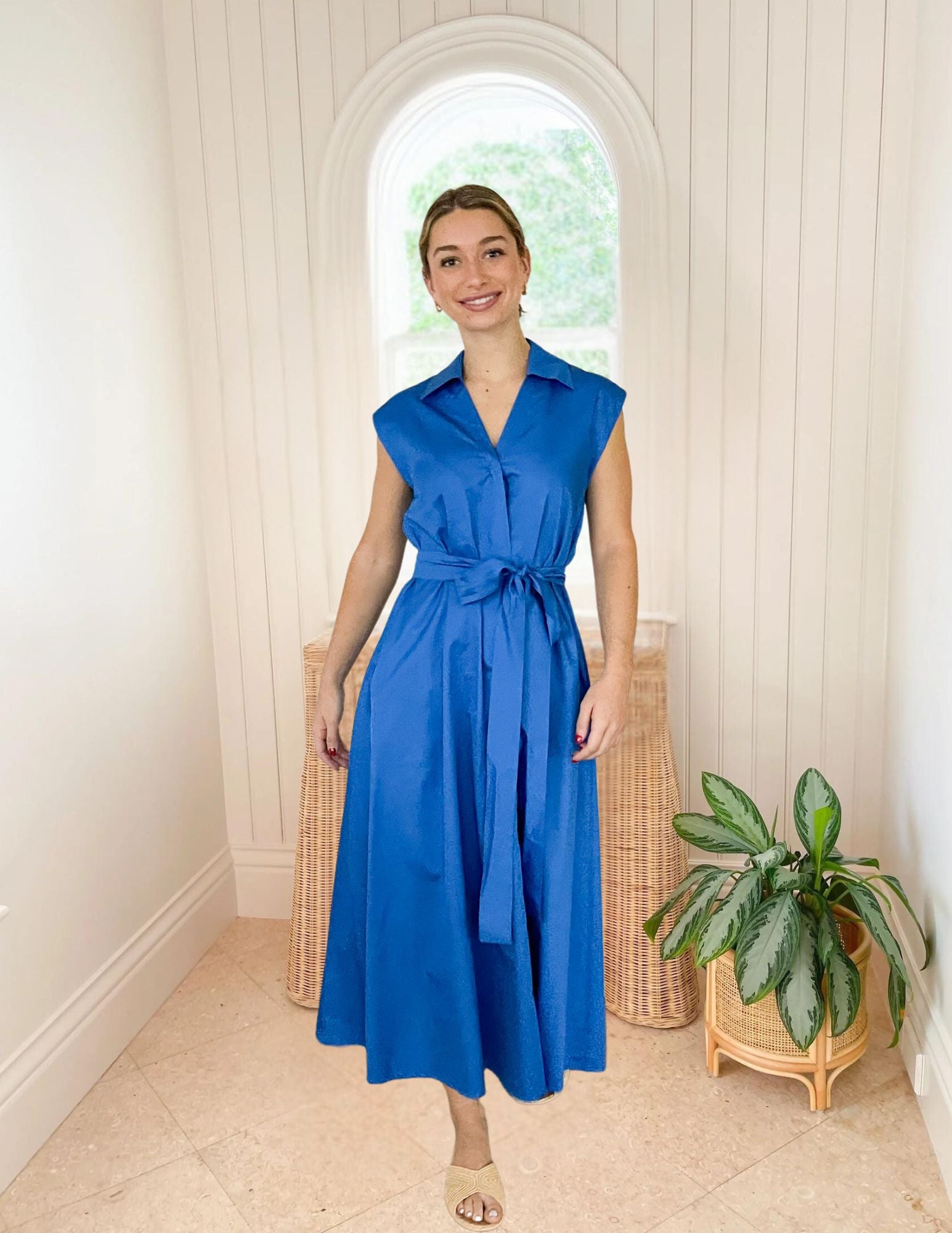 KASIA Nefeli Maxi Dress Blue