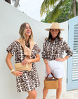 FITZROY & WILLA Edie Shift Espresso Ikat