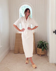 FRANK & EILEEN Emma Dress Vintage White