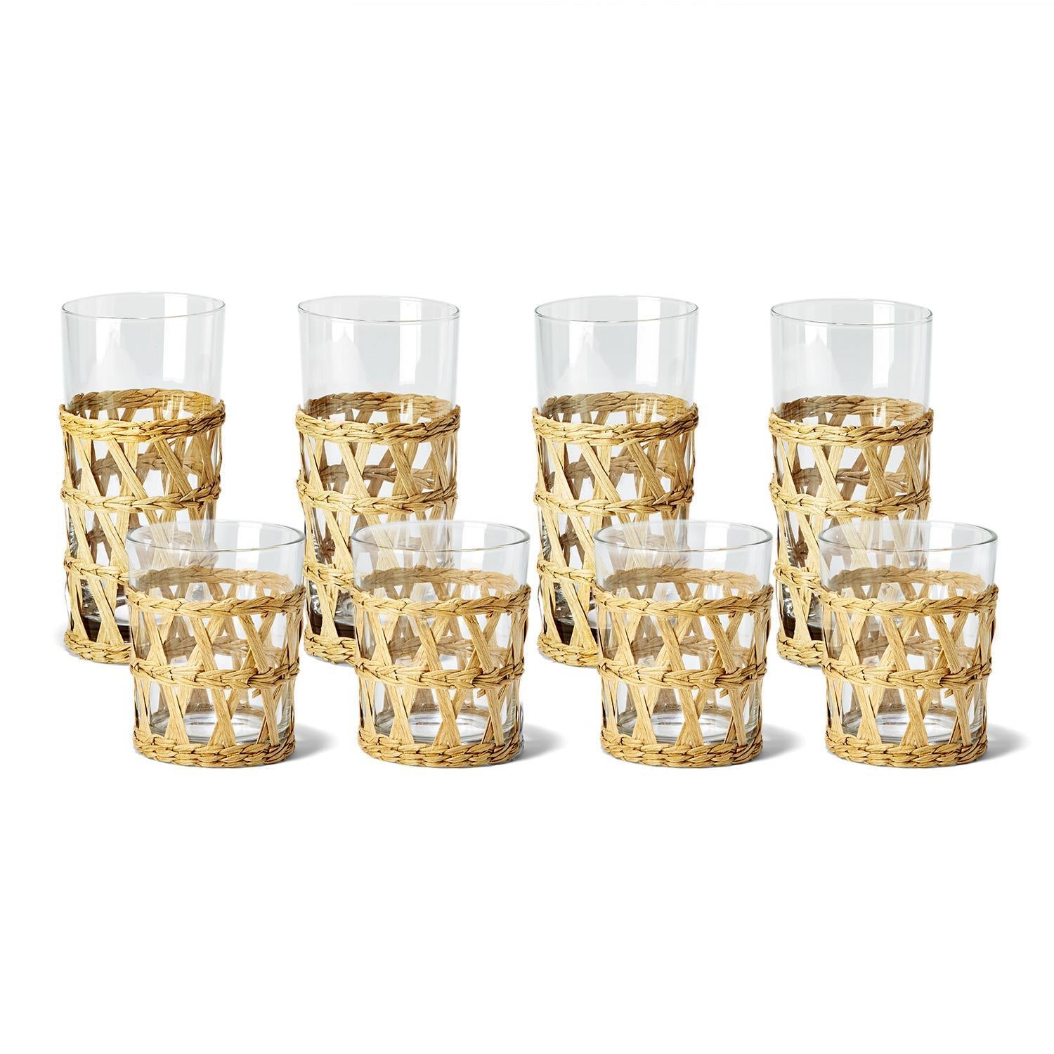 Island Chic Short Glasses-Set/4