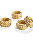 Cane Napkin Rings- Set/4