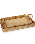 Scalloped Edge Trays