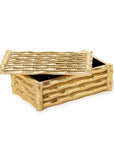Gold Bamboo Box