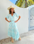 WALKER & WADE Christina Dress Topaz