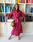 SHERIDAN FRENCH The Every Body Dress Sangria Batik