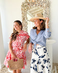 NAVYBLEU Lobster Skirt Navy