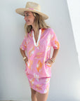SHERIDAN FRENCH Rhodes Dress Peony Wings