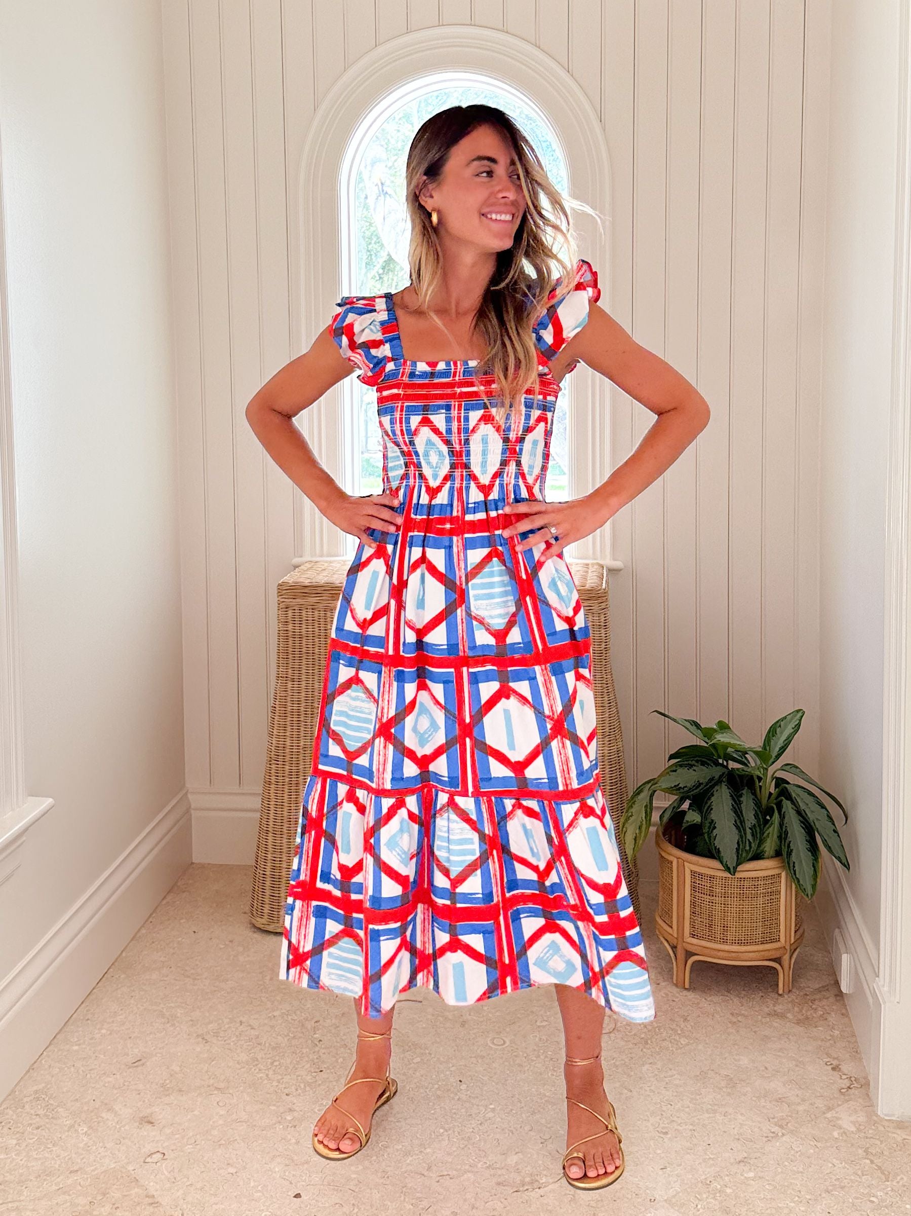 SHERIDAN FRENCH Charlotte Dress Liberty Picnic