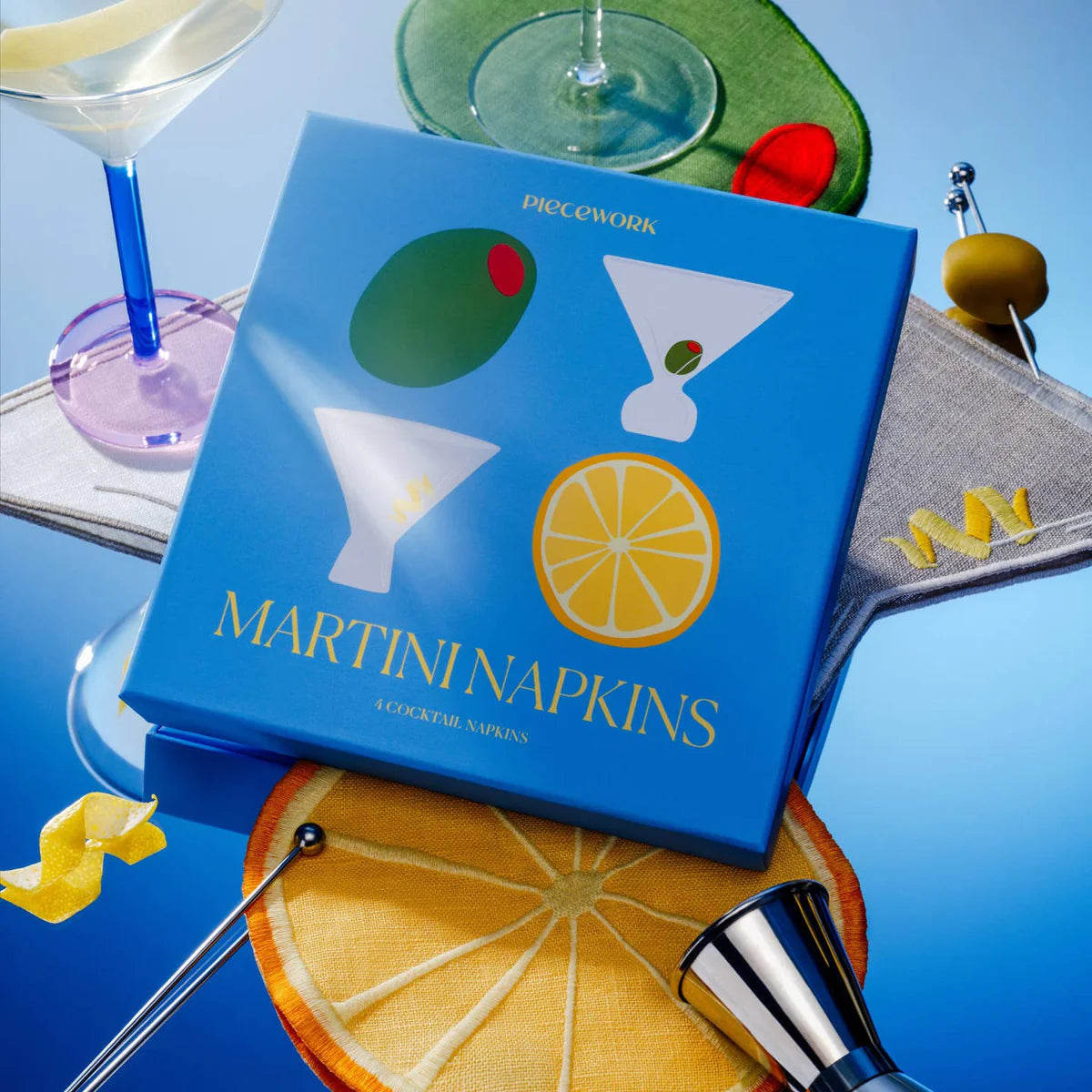 Martini Cocktail Napkins